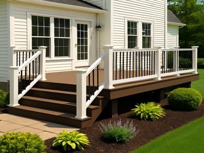 Beautiful Composite Deck In Battle Ground, Wa.