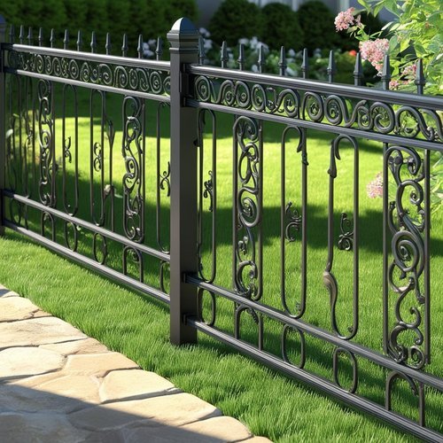 Wrought Iron Fence Design and Installation Battle Ground, Wa.